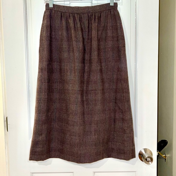 THE VILLAGER WOMEN’S SIZE 10 | WOOL BLAZER & SKIRT SUIT 2 PIECE SET VINTAGE - Picture 4 of 12